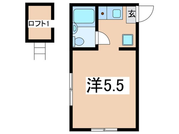 ホワイトキャビン高舟の物件間取画像